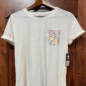 Women's off-white Rabbit tee with pocket